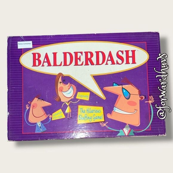 Balderdash – The Hilarious Bluffing Game (1995 Edition) - Picture 1 of 4